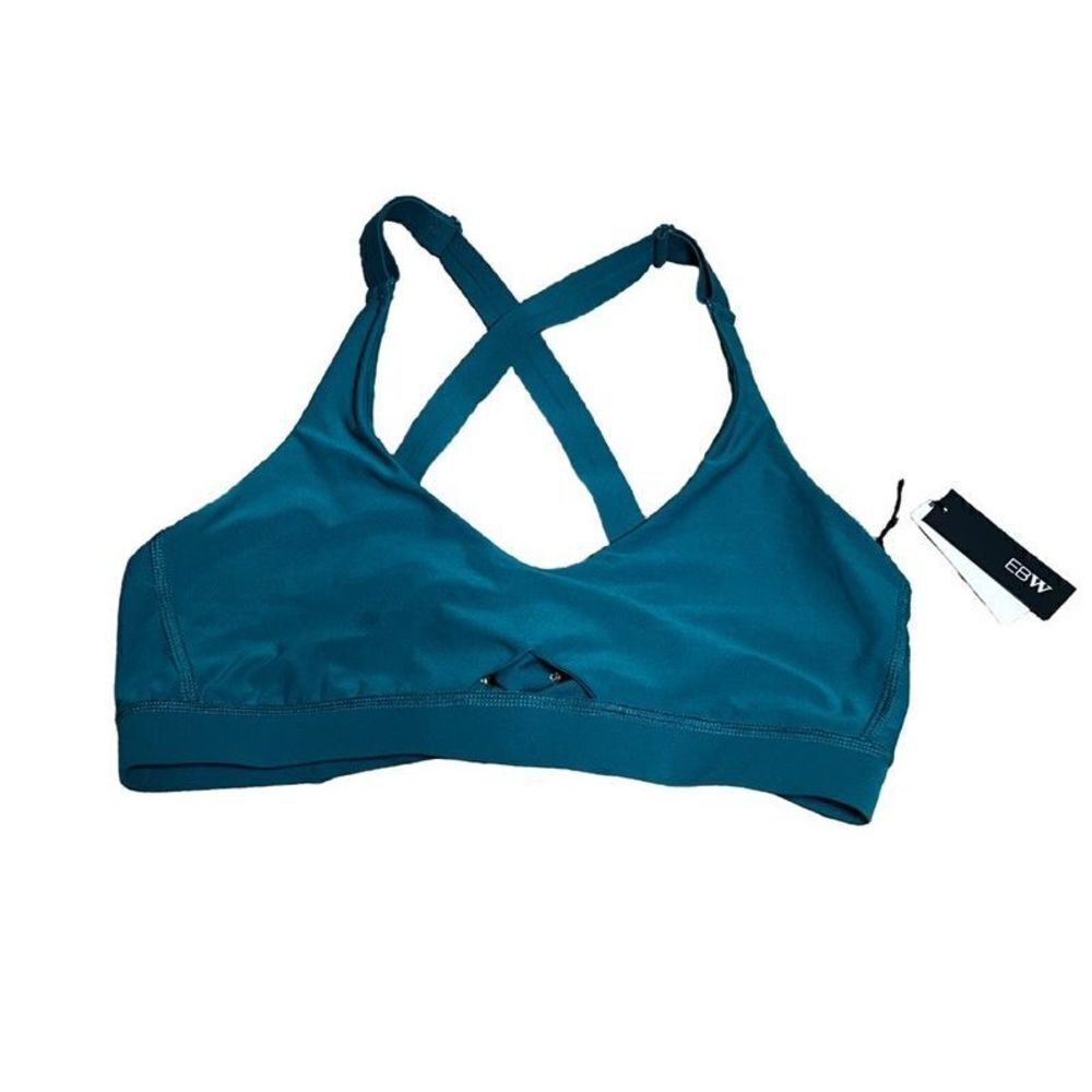 Everything But Water EBW Green Bikini Top NWT Size Medium